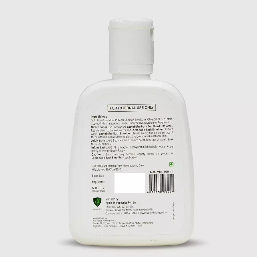 Lactobabe Bath Emollient - Klaycart