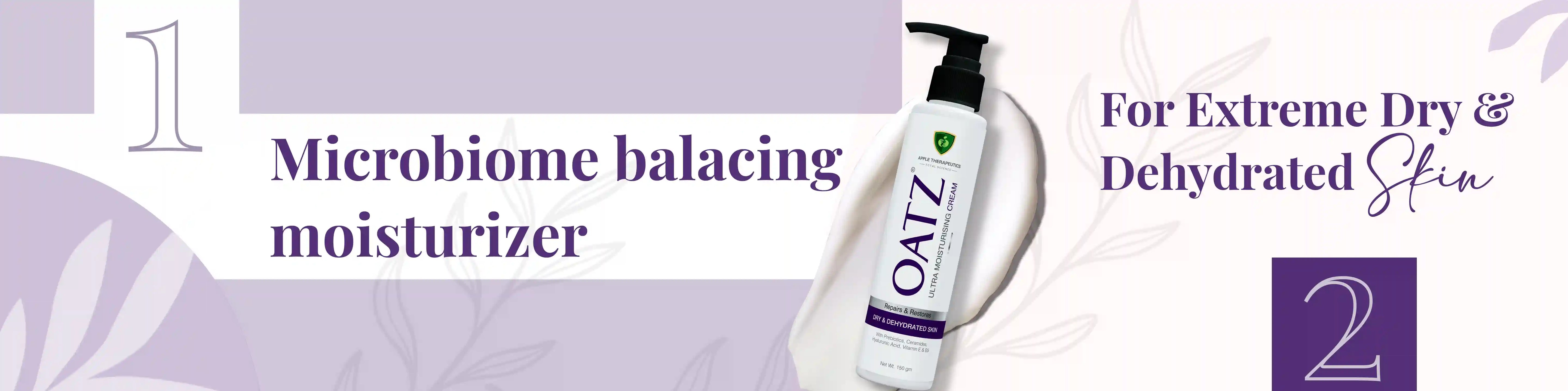 microbiome balancing OATZ Ultra Moisturising Cream