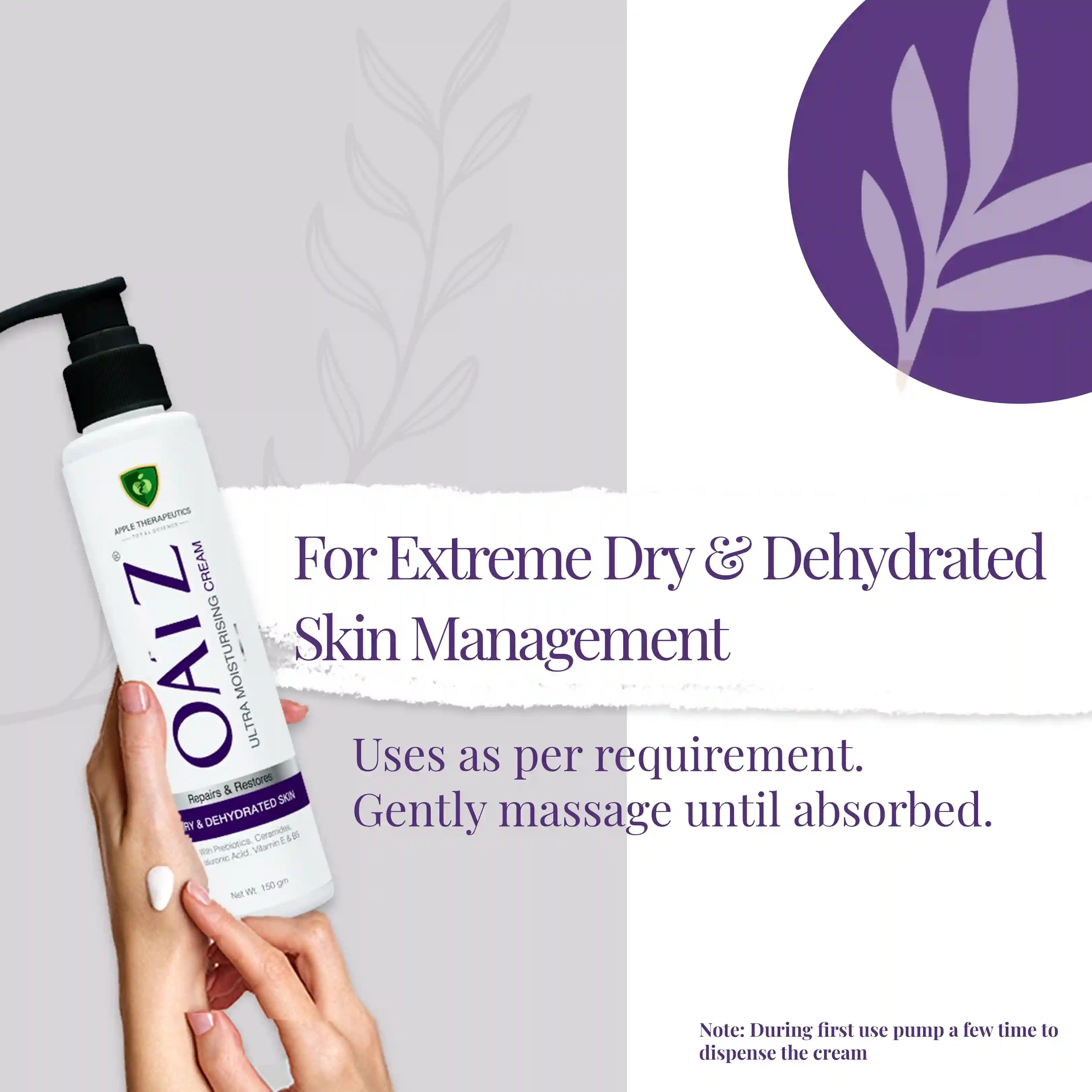 dry skin moisturising cream
