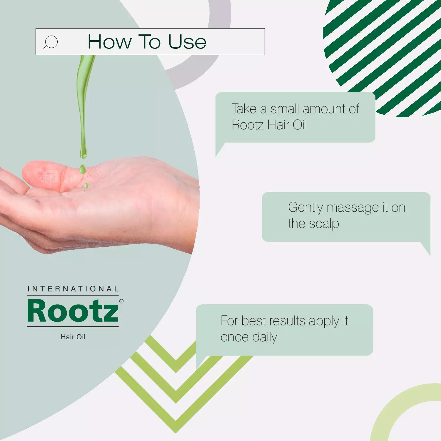 how to use Rootz Hair Oil for hair growth