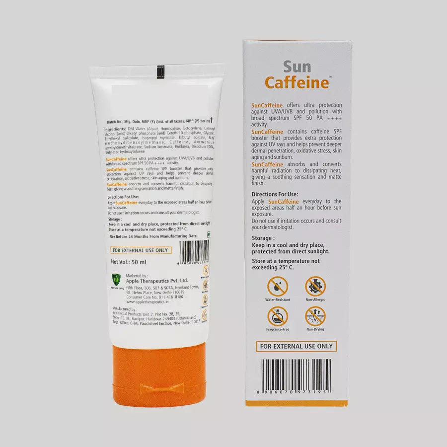 SunCaffeine Sunscreen  product image