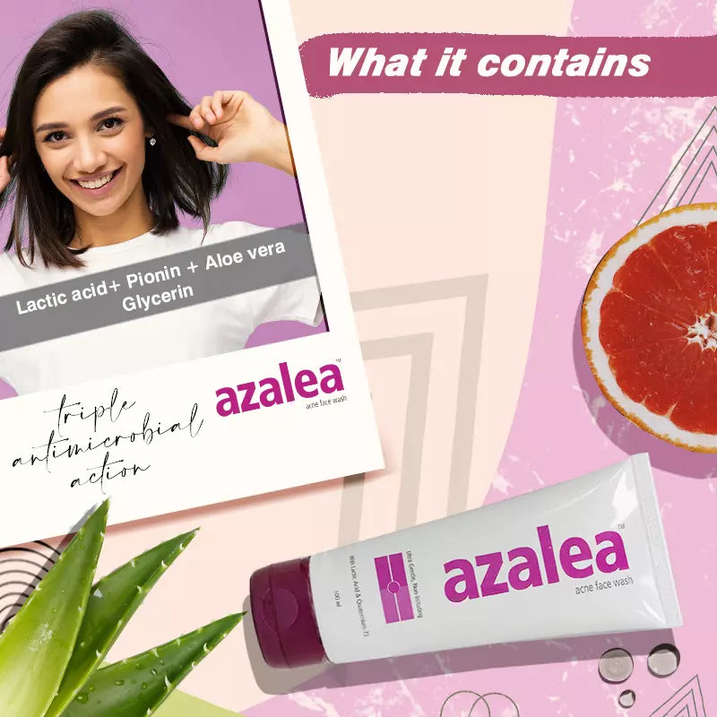 Azalea Acne Face Wash - Klaycart
