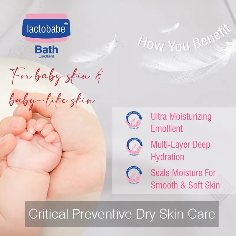 critical preventive dry skin care for baby