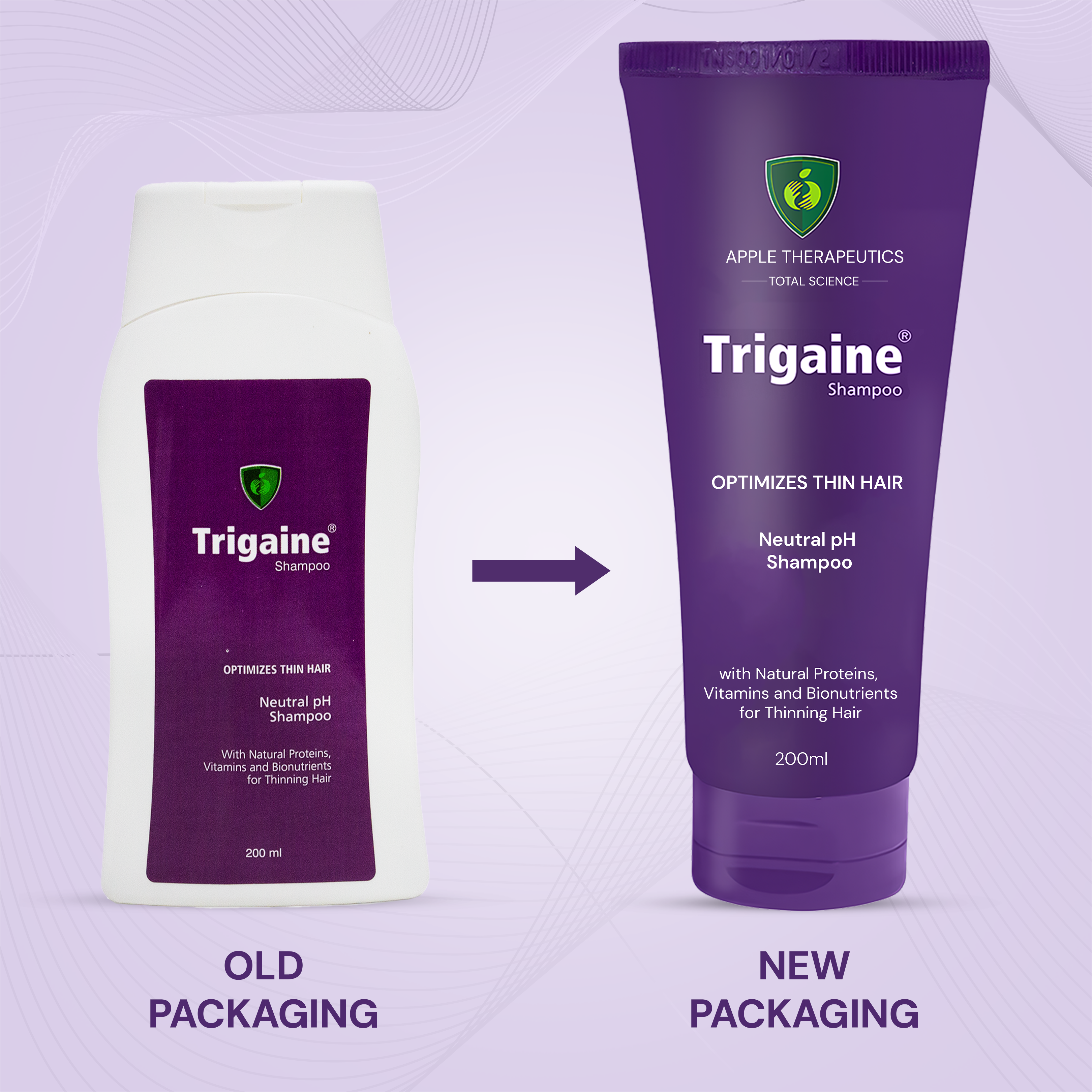 Trigaine Shampoo new pack