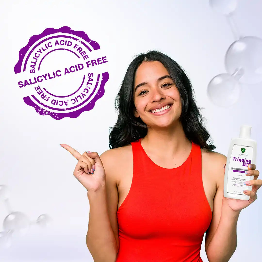 Salicylic acid free anti dandruff shampoo