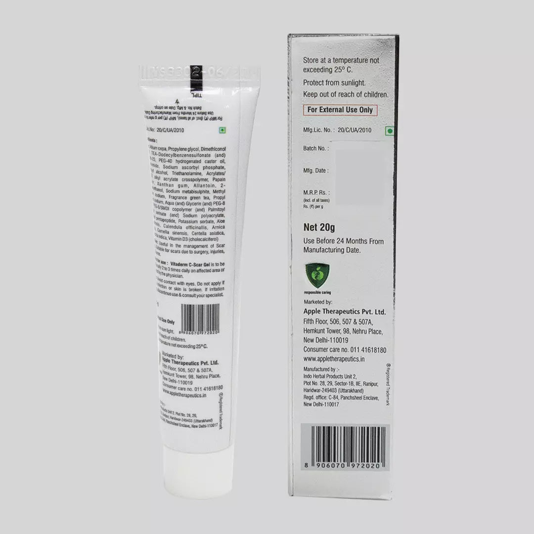 Vitaderm C Scar Gel - Klaycart