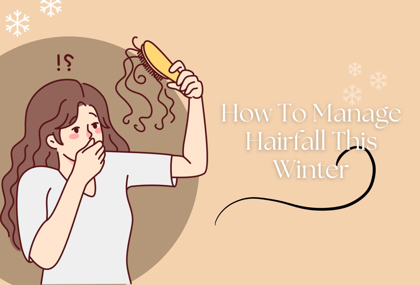 how to manage hairfall in winter