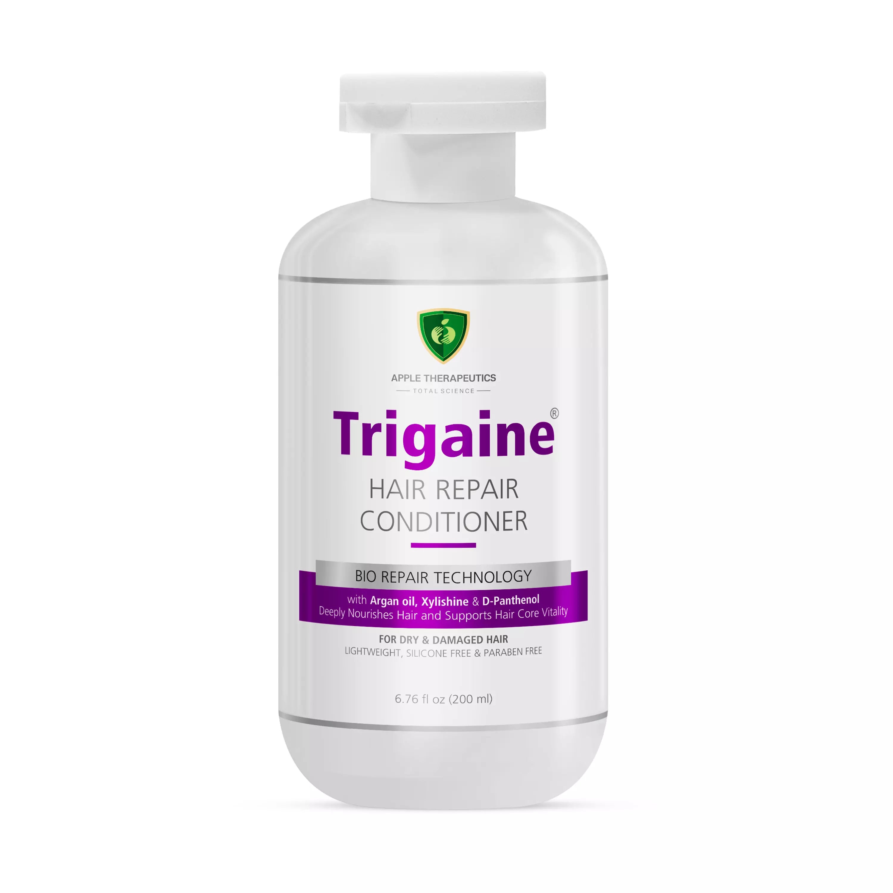 Trigaine Hair Repair Conditioner Bio Repair Technology With Argan Oil, Xylishine & D-Panthenol, Deeply Nourishes Hair and Supports Hair Care Vitality