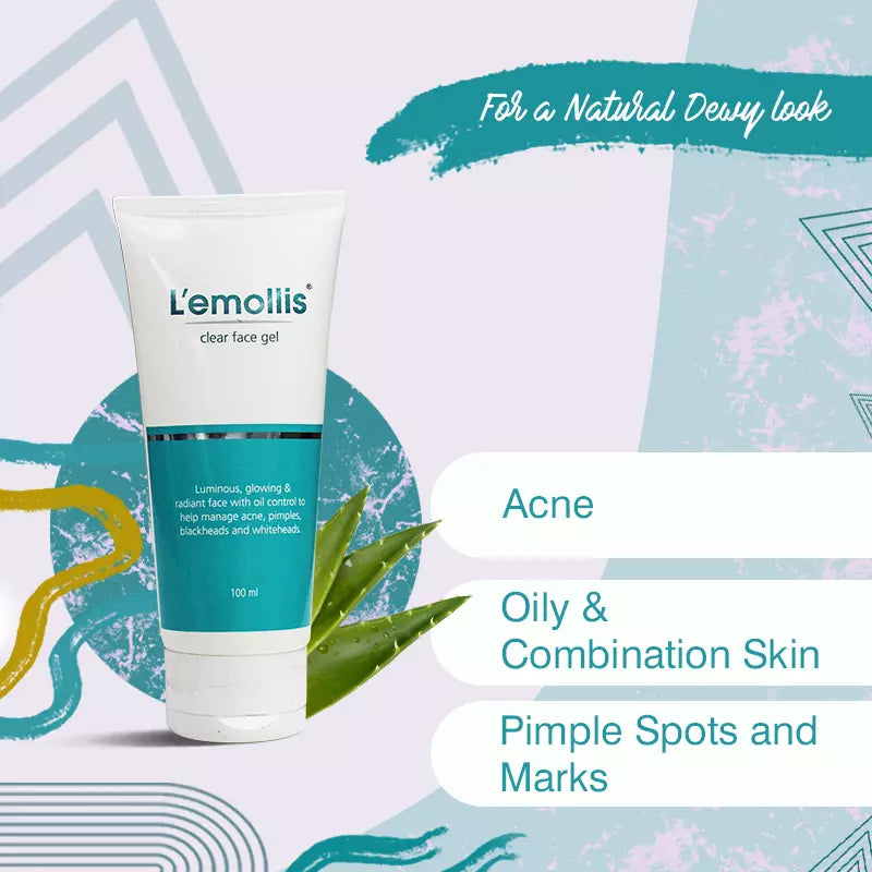 L'emollis Clear Face Gel - Klaycart