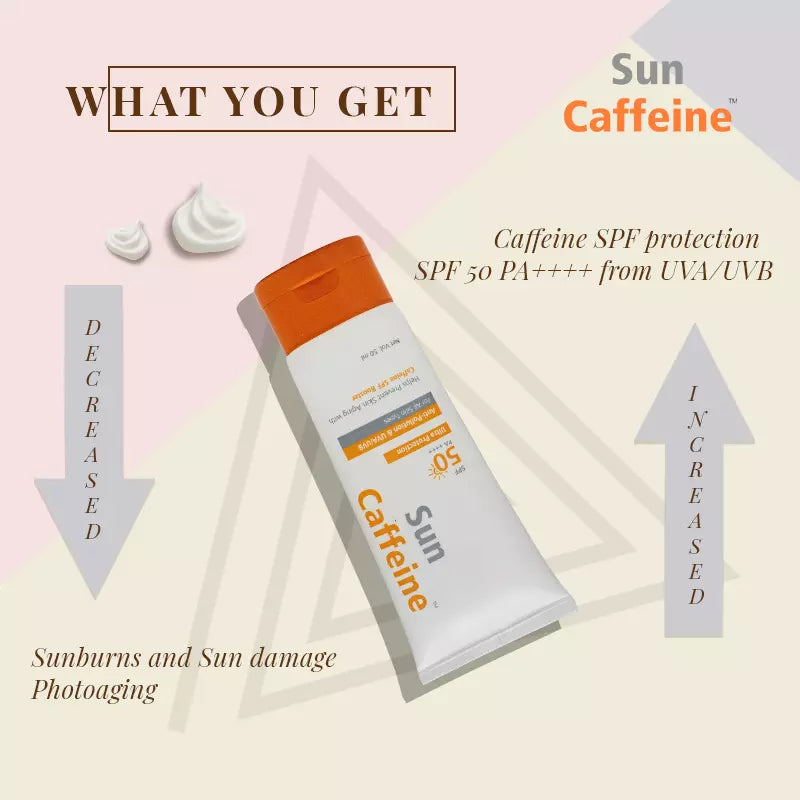 sun caffeine sunscreen 50pa++++
