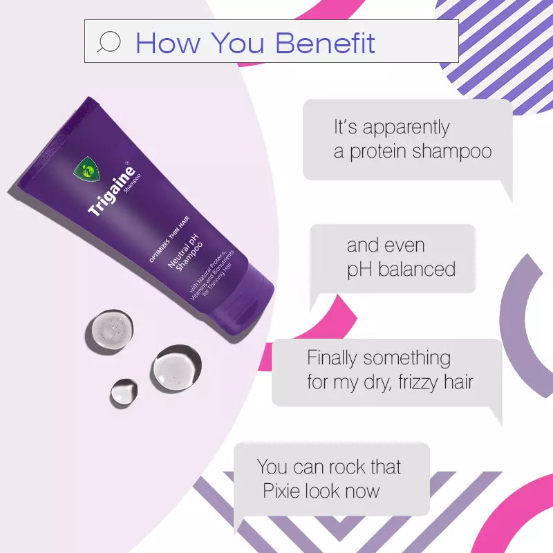 benefits of Trigaine ph shampoo