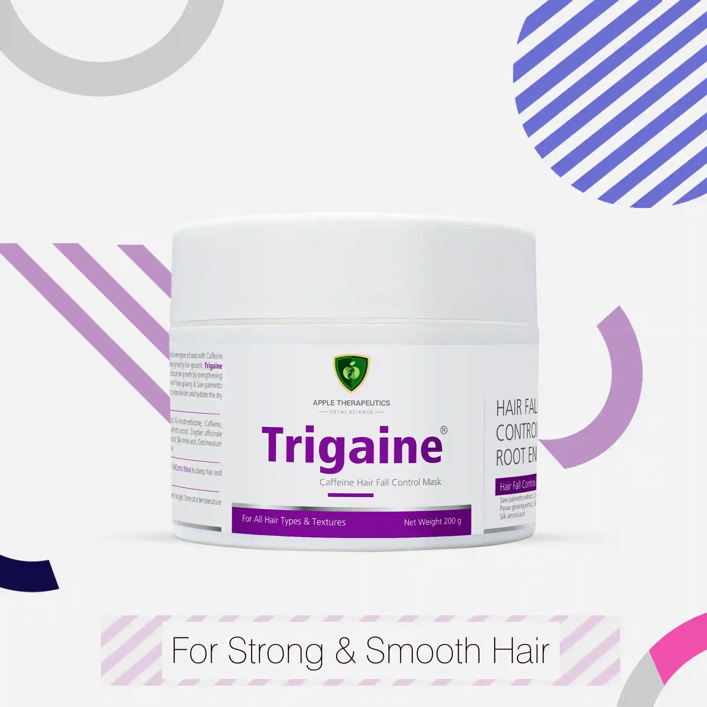 Trigaine caffeine hair fall mask