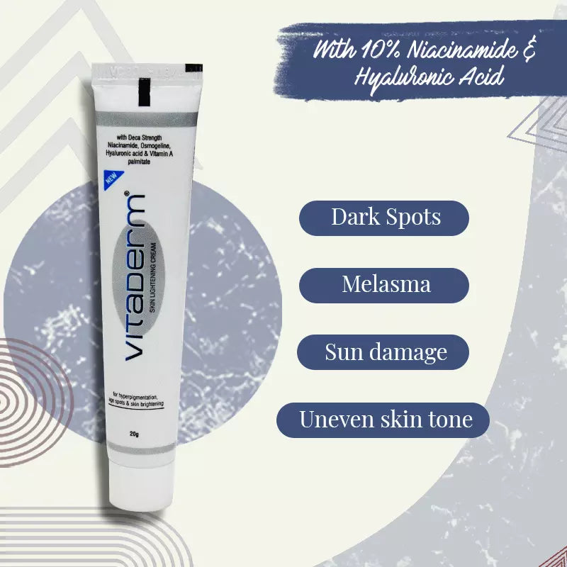 Vitaderm Skin Lightening Cream - Klaycart