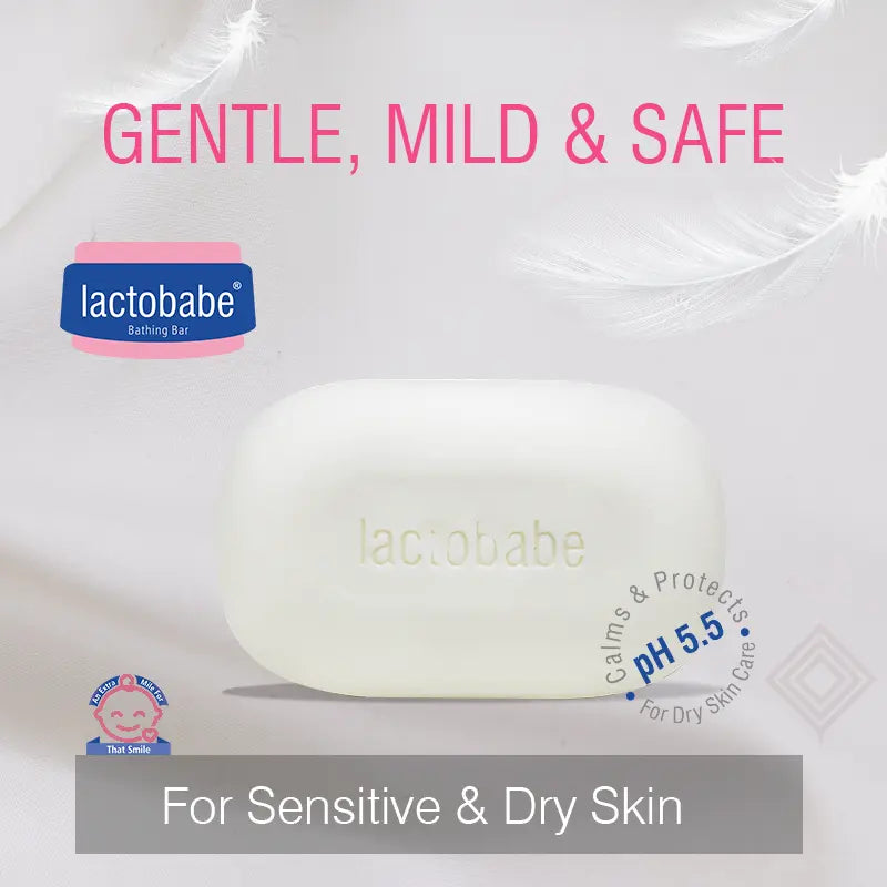lactobabe moisturizing bathing soap and bar