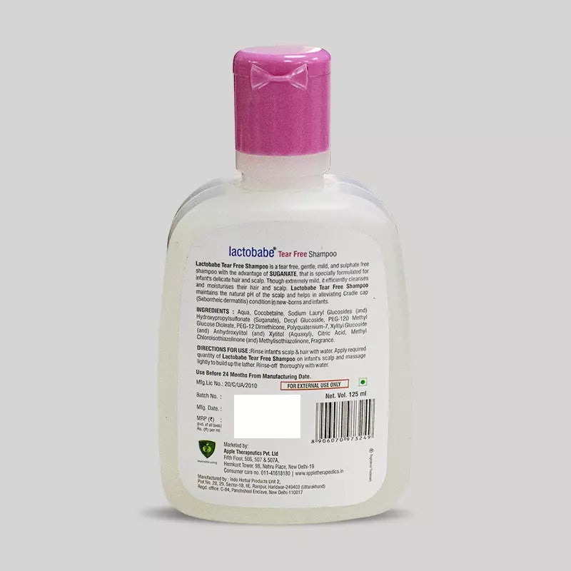 Lactobabe Tear Free Shampoo - Klaycart