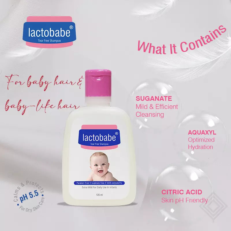 Lactobabe Tear Free Shampoo - Klaycart